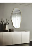 ant home Asimetrik Ayna, Konsol Aynası, Dresuar Aynası, Tuvalet Aynası, Şişecam Ayna 90x50cm thumbnail 3
