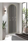 ant home dekoratif ayna oval boy ayna duvar aynası 180x60 cm - 4