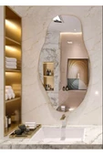 ant home Asimetrik 75X40  cm Konsol Aynası, Dresuar Aynası, Tuvalet Aynası, Holl Aynası, Banyo Aynası thumbnail 5