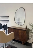 CG HOME Asimetrik Ayna 75x55 Konsol Aynası, Dresuar Aynası, Duvar Aynası, 1.kalite Şişecam Marka Ayna - 2