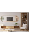 ant home Model Alfa Dekoratif Ayna Boy Aynası Mdf 180cm X 62 Cm Elips Ayna thumbnail 4