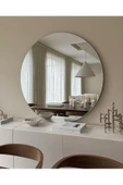 CG HOME Ayna / Yuvarlak Ayna / Dekoratif Ayna / Banyo Aynası/konsol Aynası/45 cm Çapında - 3