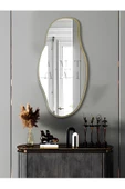 ant home Asimetrik 75X40  cm Konsol Aynası, Dresuar Aynası, Tuvalet Aynası, Holl Aynası, Banyo Aynası thumbnail 3