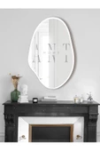 ant home Asimetrik Ayna, Konsol Aynası, Dresuar Aynası, Tuvalet Aynası Holl Ayna 1.kalite Ayna 75x50 cm - 1