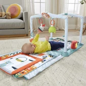 Fisher Price 3'ü 1 Arada Sevimli Kulübe Jimnastik Merkezi HJK45 - 5