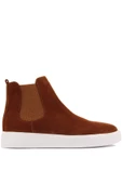 Shoetyle - Taba Hakiki Süet Kadın Chelsea Bot - 6929 - 1