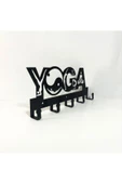 HERO DİZAYN Metal Dekoratif YOGA Desenli Anahtarlık Askısı - 2