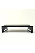 HERO DİZAYN Monitör Standı - Laptop Standı - Monitör Yükseltici - Metal - Mat Siyah - 3