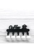 HERO DİZAYN Dekoratif Coffee Yazılı Mutfak Fincan ve Kupa Askılığı - 2