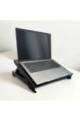HERO DİZAYN Laptop Standı - Laptop Yükseltici - Notebook Standı - Metal - Siyah - 1