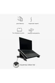 HERO DİZAYN Laptop Standı - Laptop Yükseltici - Notebook Standı - Metal - Siyah - 5