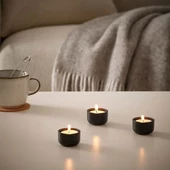 SUMUHOME GLIMMA TEALIGHT MUM BEYAZ 4 SAAT 100 ADET - 4