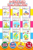 4+ Yaş İlk İzler Eğitim Seti - 9 Kitap -384 Sayfa - 1