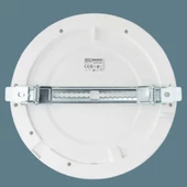 HOROZ Martha 18w Yuvarlak Hareket Sensörlü Fotoselli Led Spot BEYAZ 6400K Beyaz Sıva Üstü ve Sıva Altı  Kullanım - 2