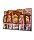 Mimari Dekoratif ve Modern Cam Tablo Colorful Architecture - 1