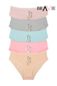 Bravie Resimli Rengarenk Bikini Kesim Çocuk Külot BRV1-ZRF thumbnail 1