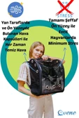 Evene Pembe Kedi Taşıma Çantası Şeffaf Büyük Boy Uçak Için Uygun Hava Alan Su Geçirmez 2 Tarafı Açılır Sır - 5