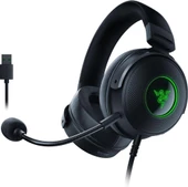 Razer Kraken V3 Hypersense RZ04-03770100-R3M1 Kablolu Mikrofonlu Kulak Üstü Oyuncu Kulaklığı - Teşhir thumbnail 1