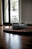 Pandogo Kedi Yatağı Ahşap Siyah Renk Model 4 - 1