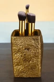 Viselia Makyaj Duzenleyici Makyaj Organizeri Makyaj Fırçalığı Makyaj Fırçası Altın Eskitme Renk Model 7 thumbnail 1