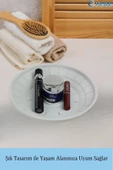Evene Makyaj Organizeri Beyaz Renk Kozmetik Makyaj Düzenleyici Model 5 - 4
