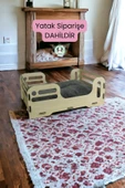 Pandogo Kedi Yatağı Ahşap Açık Meşe Renk Model 4 - 2