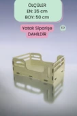 Pandogo Kedi Yatağı Ahşap Açık Meşe Renk Model 4 - 4