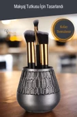 Viselia Makyaj Duzenleyici Makyaj Organizeri Makyaj Fırçalığı Makyaj Fırçası Gümüş Eskitme Renk Model 3 thumbnail 5