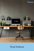 Evene Gizli Çekmece Organizer Masa Altı Saklama Kabı Beyaz Renk Model 4 - 4