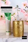 Star Master Diş Fırçası Kabı Diş Fırçalığı Fırçalık Altın Renk Model 12 - 3