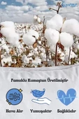 Evene Yastık Boncuk Elyaf Antibakteriyel Dolgu Yumuşak Uyku Yastığı Pamuklu Dikişli Kılıf 1000 Gr 4 Adet - 2