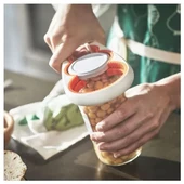 SUMUHOME UPPFYLLD KAVANOZ AÇACAĞI BEYAZ-TURUNCU 21 CM thumbnail 6