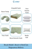Evene Seyahat Boyun Yastığı Yolculuk Yastığı Visco Seyahat Yastığı Uçak Yastığı Uyku Yastığı Model 4 - 6