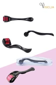 Viselia Saç Çıkarma Tarağı - Titanyum Iğneli Derma Roller Cilt Yenileme 0.5 Mm thumbnail 8