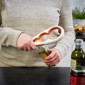 SUMUHOME UPPFYLLD KAVANOZ AÇACAĞI BEYAZ-TURUNCU 21 CM thumbnail 2