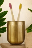 Star Master Diş Fırçası Kabı Diş Fırçalığı Fırçalık Altın Eskitme Renk Model 11 thumbnail 1