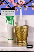 Star Master Diş Fırçası Kabı Diş Fırçalığı Fırçalık Altın Eskitme Renk Model 14 thumbnail 3
