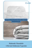 Evene Yün Yorgan Tek Kişilik Yün Yorganı Doğal Organik - 6