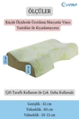 Evene Ortopedik Yastık Visco Yastık Bambu Yastık Boyun Destekli Ortopedik Yastık Boyun Fıtığı Model 3 - 3