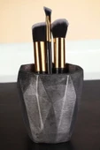 Viselia Makyaj Duzenleyici Makyaj Organizeri Makyaj Fırçalığı Makyaj Fırçası Gümüş Eskitme Renk Model 2 thumbnail 1