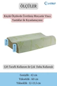 Evene Ortopedik Yastık Visco Yastık Bambu Yastık Boyun Destekli Ortopedik Yastık Terletmeyen Model 2 - 3