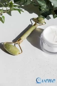 Evene Yüz Masaj Aleti Yüz Masaj Taşı Yeşim Taşı Face Roller Yüz Sıkılaştırıcı 3 Adet - 1