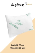 Viselia Bambu Yastık Kılıfı Fermuarlı Pamuklu Yastık Yüzü 50x70 Cm 1 Adet - 3