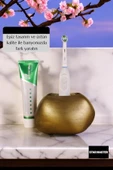 Star Master Diş Fırçası Kabı Diş Fırçalığı Fırçalık Altın Eskitme Renk Model 22 thumbnail 3