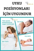 Viselia Yastık Uyku Yastığı Silikon Yastık Pamuklu Destek Yatış Minder 700 gr - 6