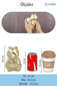 Evene Dekoratif Sincap Biblo Heykel El Yapımı Sevimli Hediyelik Süs Eşyası Poly Model Tasarım Ürünü thumbnail 3