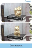 Evene Dekoratif Sincap Biblo Heykel El Yapımı Sevimli Hediyelik Süs Eşyası Poly Model Tasarım Ürünü thumbnail 2