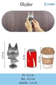 Evene Biblo Dekoratif Obje Heykel Biblo Dekoratif Süs Eşyası Model 26 Kedi Biblo thumbnail 3