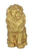 Evene Biblo Dekoratif Obje Heykel Biblo Aslan Biblo Dekoratif Süs Eşyası Altın Renk Model 2 thumbnail 1
