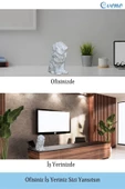 Evene Biblo Dekoratif Obje Heykel Biblo Aslan Biblo Dekoratif Süs Eşyası Model 2 thumbnail 8